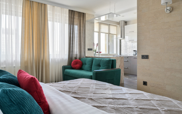 Magic Studio S Panoramnym Vidom U Metro Moskovskaya Flat