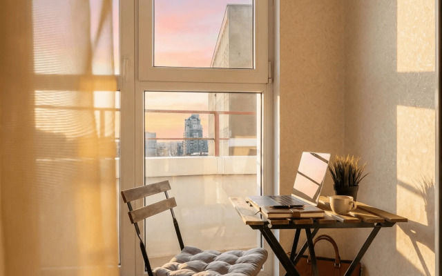 Апартаменты с Lounge зоной и видом на Красную ТЦ в доме паркинг комфорт Заселение 24/7