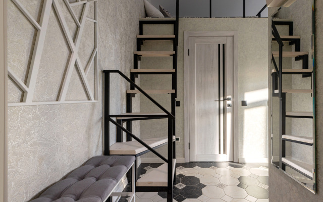 Квартира Дизайнерская Grey Room у Невского проспекта