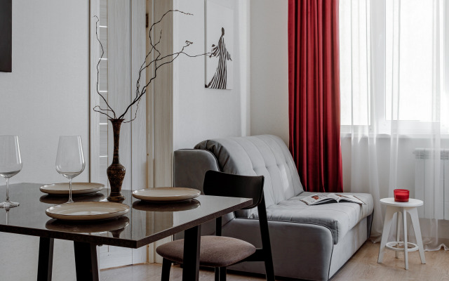 Yevrodvushka Kaminnaya Istoriya V Samom Serdtse Sochi Flat