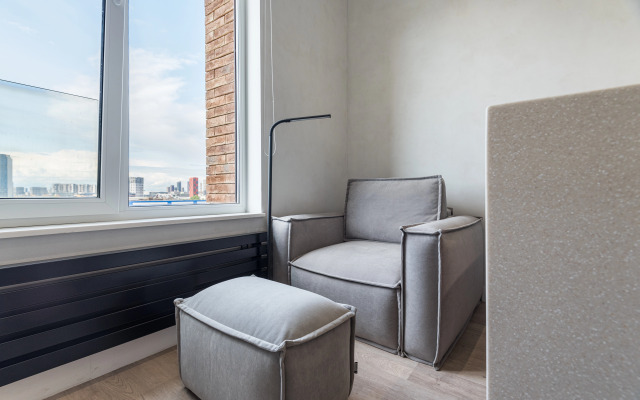 Flat Inn na Naberezhnoy v Zhk River Park na prospekte Likhachyova Apartments