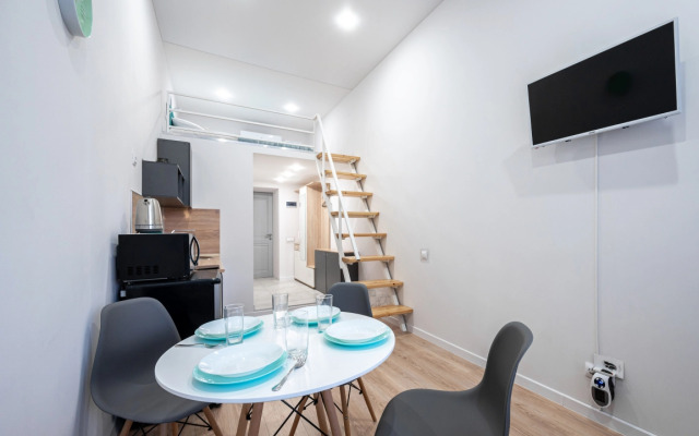 Апартаменты Двухуровневая Студия на Коломенской