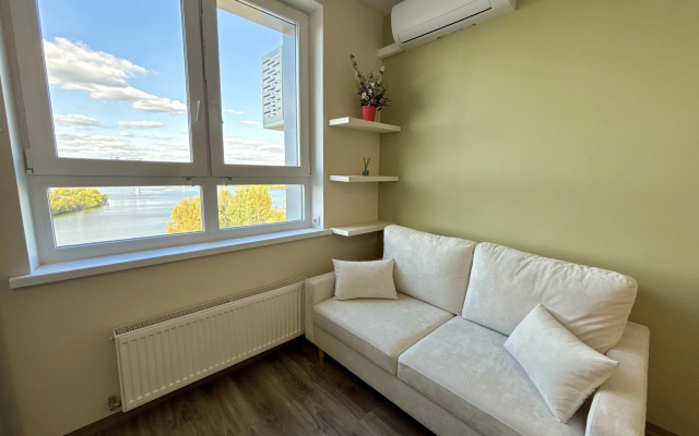 Квартира с панорамным видом на озеро Кабан