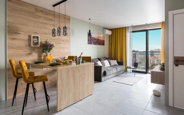 Апартаменты от Топ Геленджик Gelendzhik Bay видовой Royal Suite 2+2 гостя