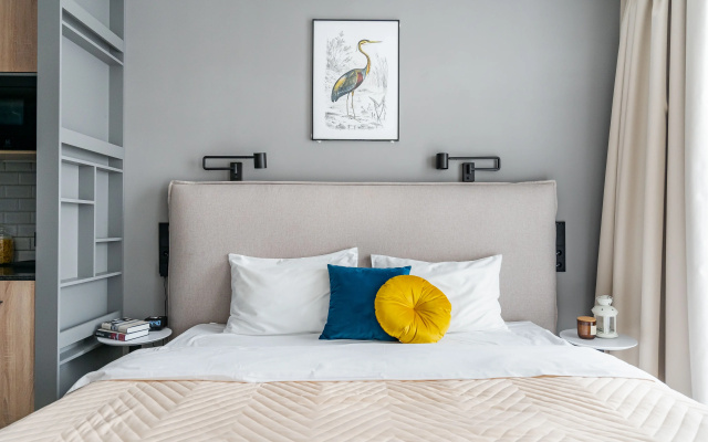 Апартаменты Sova Yard View Beige