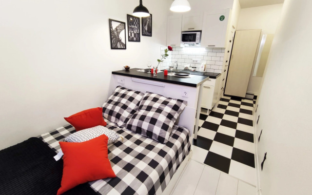 Cherno-belye m.Fiztekh Apartments