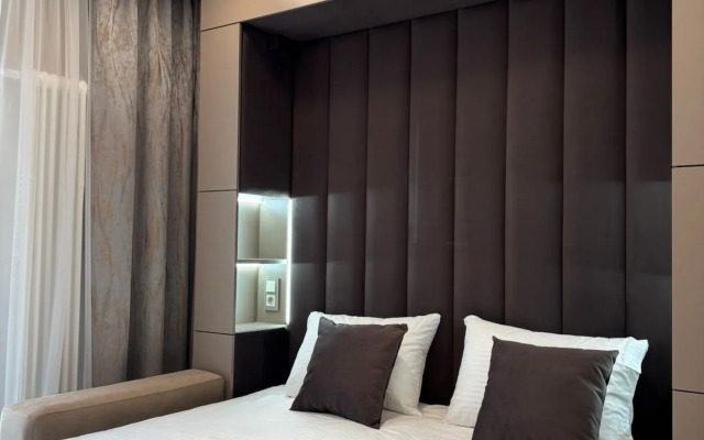 Апартаменты Высота 124 УК Атмосфера с видом на горы