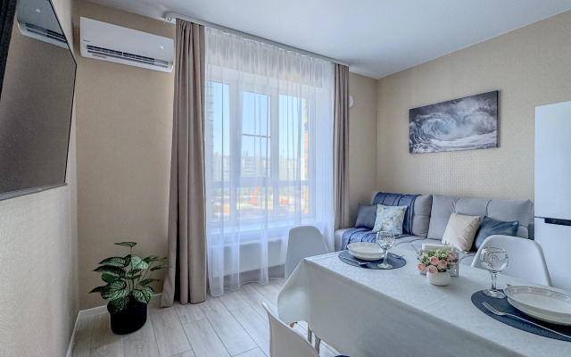 Квартира Green FOX двухкомнатная со всеми удобствами