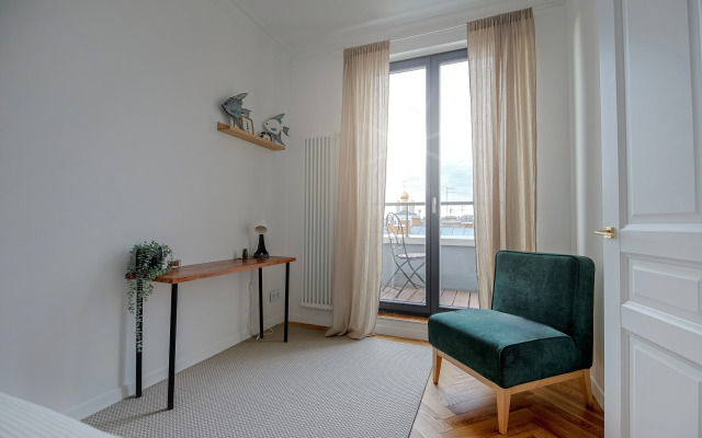 Апартаменты LetYourFlat Marble 1 Cпальня