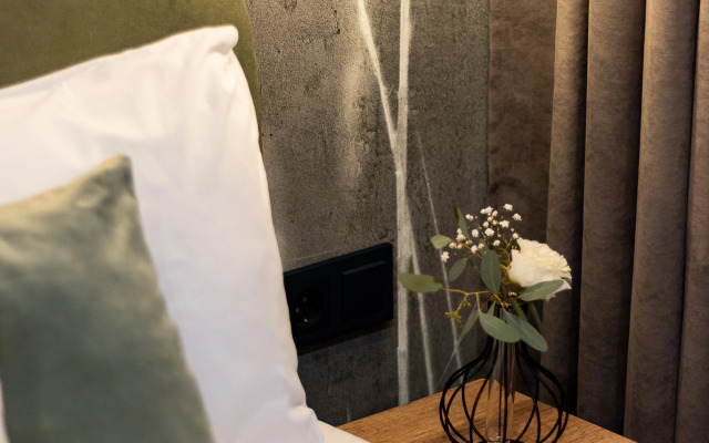 Квартира Ютно Колосья с качелью на балконе и видом на сосны в Зеленогорске