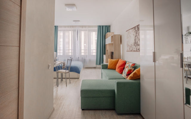 Апартаменты Lalapart Tiffany на 27 этаже небоскреба Савеловский Сити