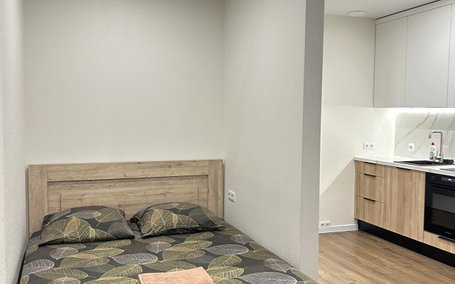 Апартаменты Уютная светлая студия в ЖК Минск-Мир