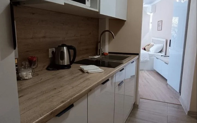 Квартира с одной спальней и выходом в сад