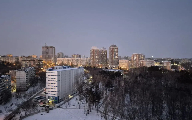 Kvartira-studiya s krasivym vidom na Amur Flat