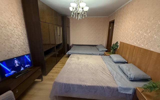 Квартира Двухкомнатная квартира, 7 спальных мест, 5 кроватей, 8 минут от метро Рязанский проспект — фото 5