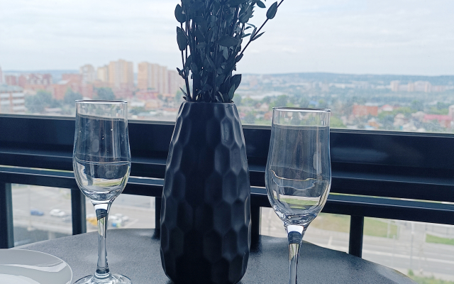 Апартаменты Комфорт с шикарным видом на город