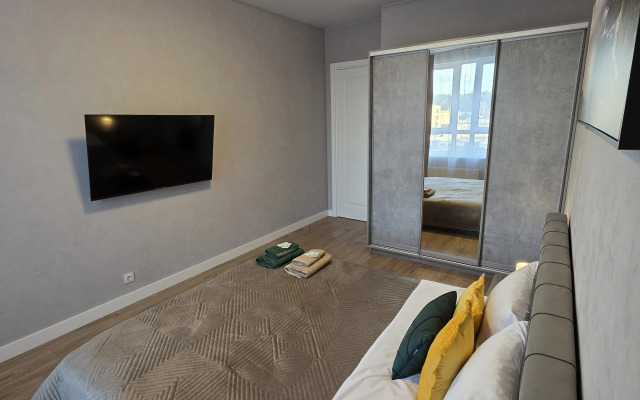 Квартира Утонченная евродвушка у Мещерского парка с видом на лес