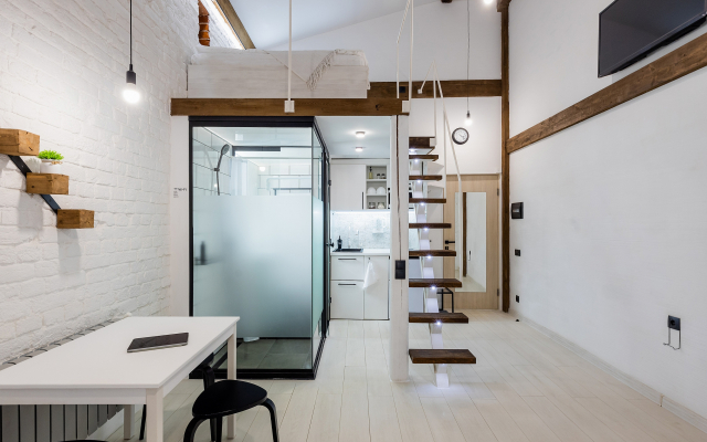 Апартаменты Лофт 2 Двухуровневые на Грузинской Улице 41А