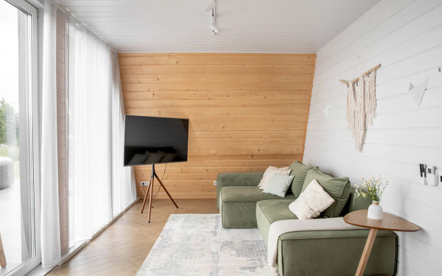 Частный дом С сауной у реки и леса