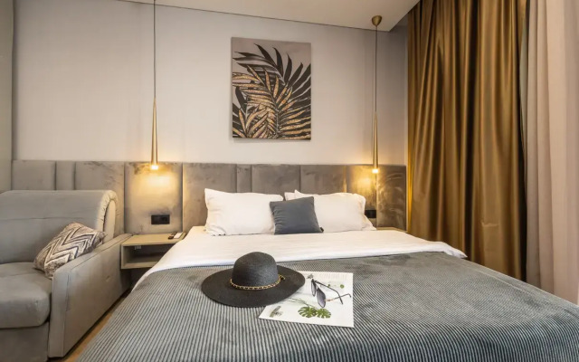 Апартаменты Крымский Рей Студия Africa боковой вид на море