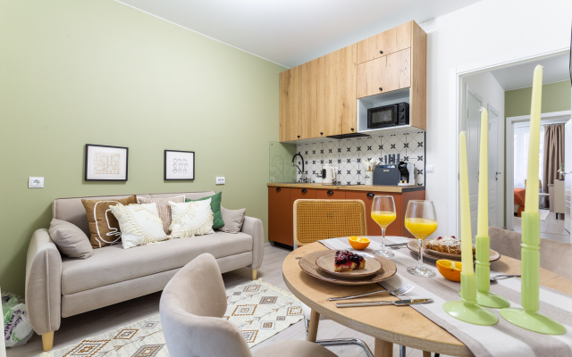Квартира Eliza Home однокомнатная квартира у Московских ворот