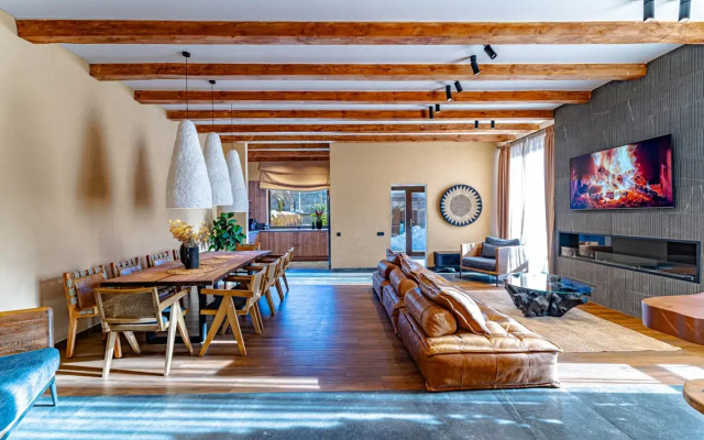 Шале премиум класса с сауной Джакузи и Парковкой на 14 гостей - фото 5