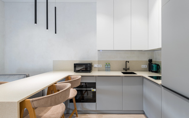 Flat Inn na Naberezhnoy v Zhk River Park na prospekte Likhachyova Apartments