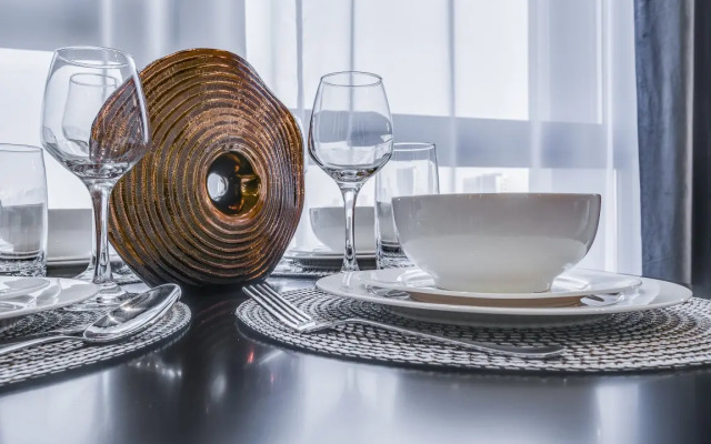 Apartamenty Odnokomnatnye Uluchshennye s Krasivym Vidom Business Apartments
