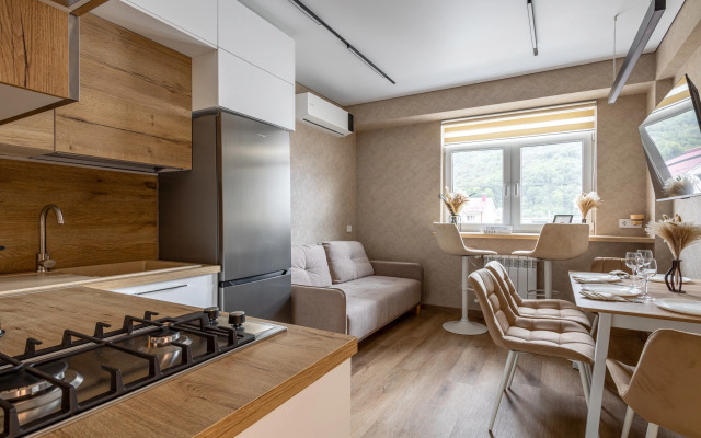 Апартаменты RED APARTMENTS Эстонская 37к4 Тироль