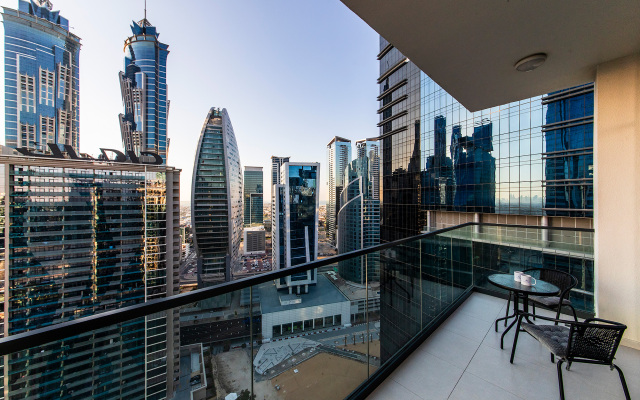 Апартаменты Zada tower 1BR with view on Business Bay