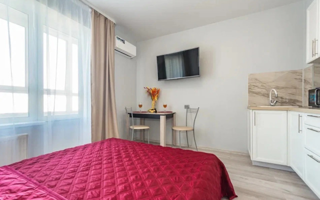 Квартира - Студия Рубин в новом доме бизнес-класса рядом с ЦГБ