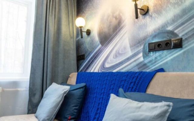 Апартаменты Студия с Кухней с Дизайнерским Ремонтом