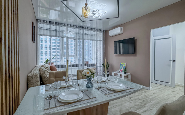 Квартира Green FOX рядом с набережной. Можно с животными