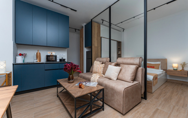KeyGo #0161, 1 Bedroom, Designed with Balcony Apartments