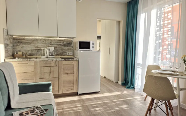 Studiya S Dvumya Balkonami Apartments