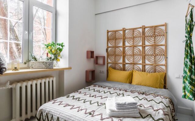 Апартаменты "Лимоны" на 3-х гостей у метро Окружная