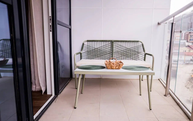 Апартаменты Студия с балконом 36