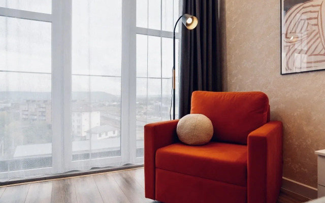 Квартира в ЖK Яблoневый с пaноpaмным видoм нa гoры