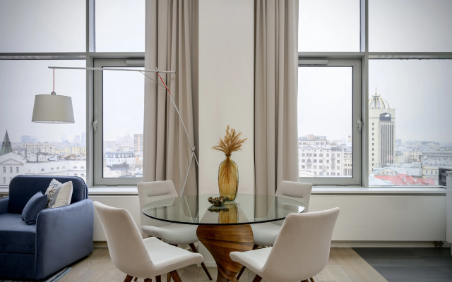 Апартаменты Стильный видовой апартамент в центре Москвы