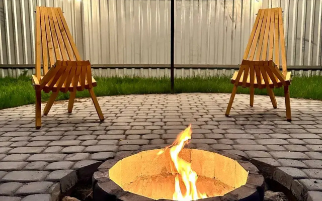 Глэмпинг Домики A-frame С Чаном или Купелью-Фурако