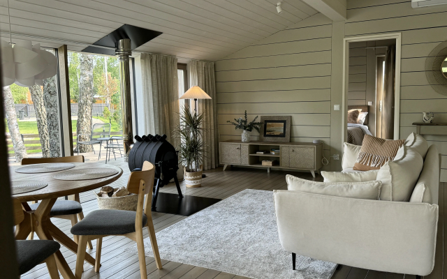 Частный дом в берёзовой роще