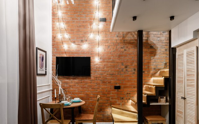 Atmosferny Dvukhurovnevy Loft U M. Vladykino Apartments