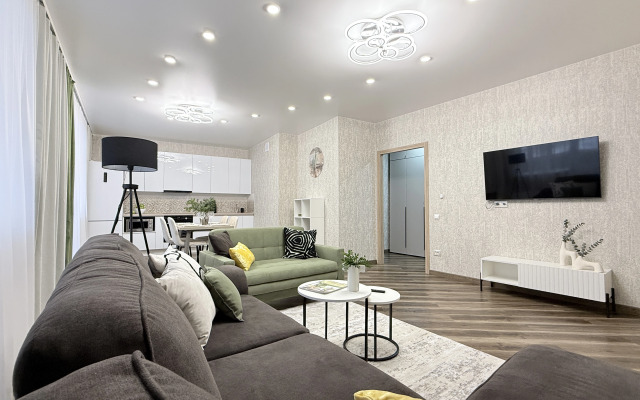 Апартаменты 2шка НА 7 ЧЕЛОВЕК У НОВОГО ЛДС СИБИРЬ-АРЕНА