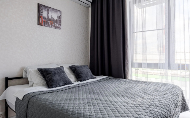 Апартаменты с видом на город в ЖК Метрополия