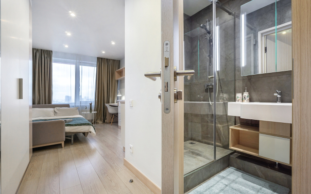 Апартаменты Бизнес-студия с видом на Москва-реку