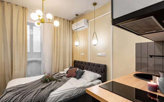 Apartments Studiya Uluchshennaya Na Skolkovskoy 9b