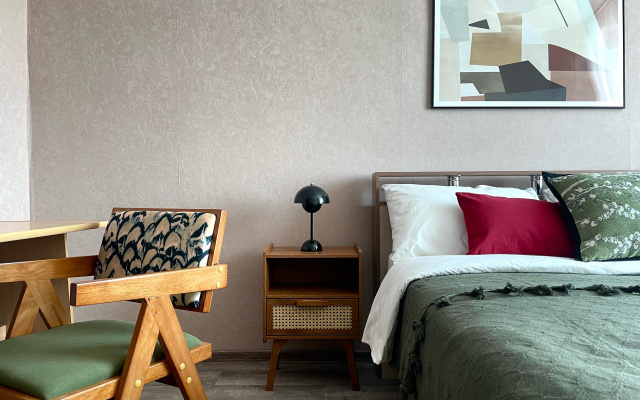 Квартира Трехкомнатная Hygge Karelia в стиле Ретро
