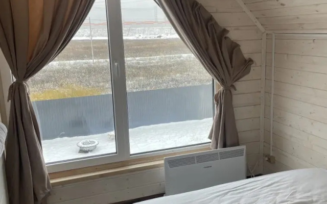 Гостевой дом Барнхаус с баней и чаном