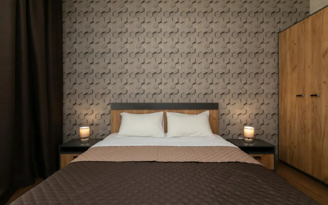 Двухкомнатные апартаменты Этажидейли возле ЖД вокзала