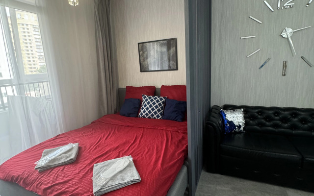Studiya S Kaminom U Parka Flat